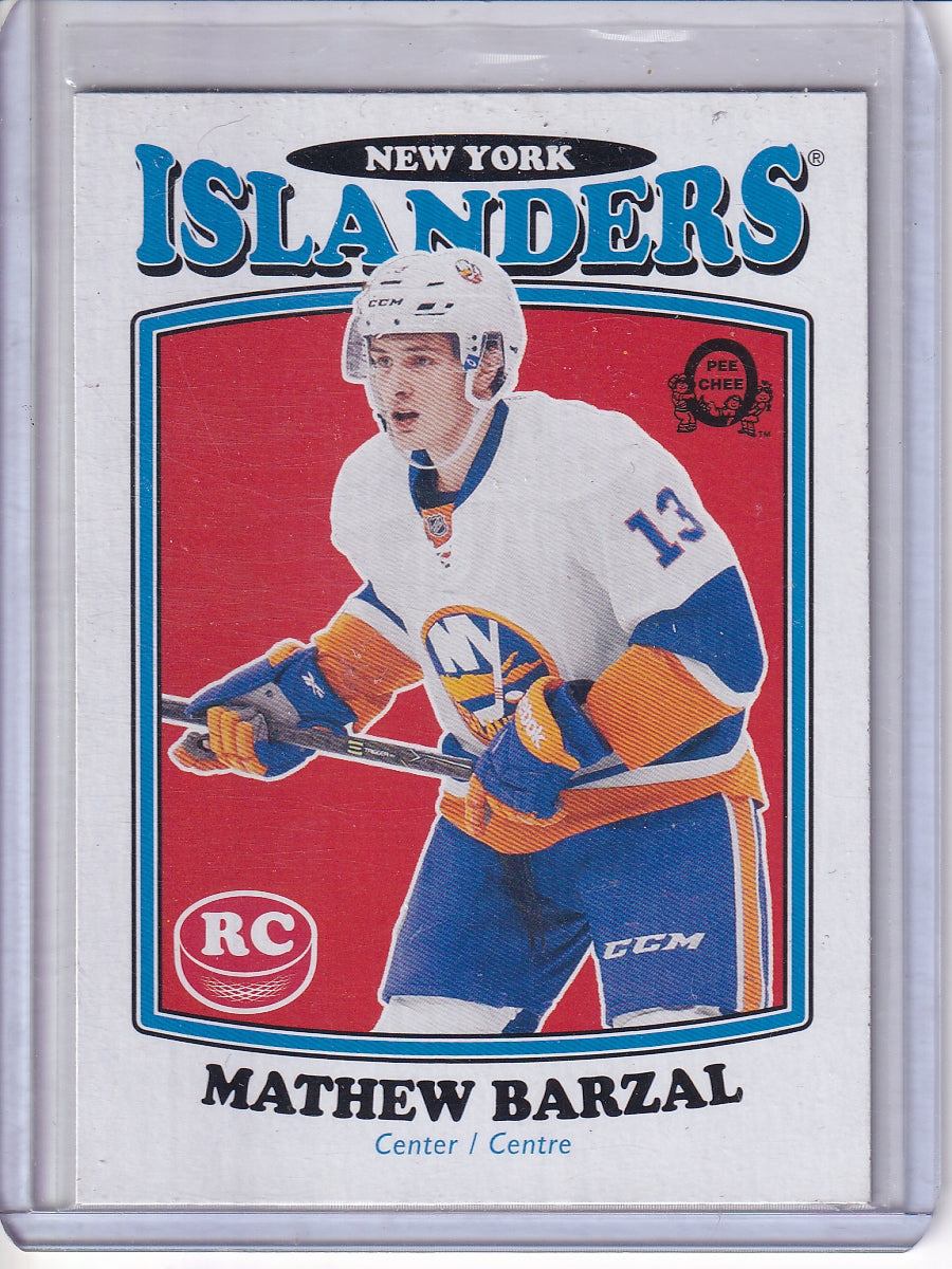 2016-17 Upper Deck #689 Mathew Barzal 2016-17 O-Pee-Chee Update Retro