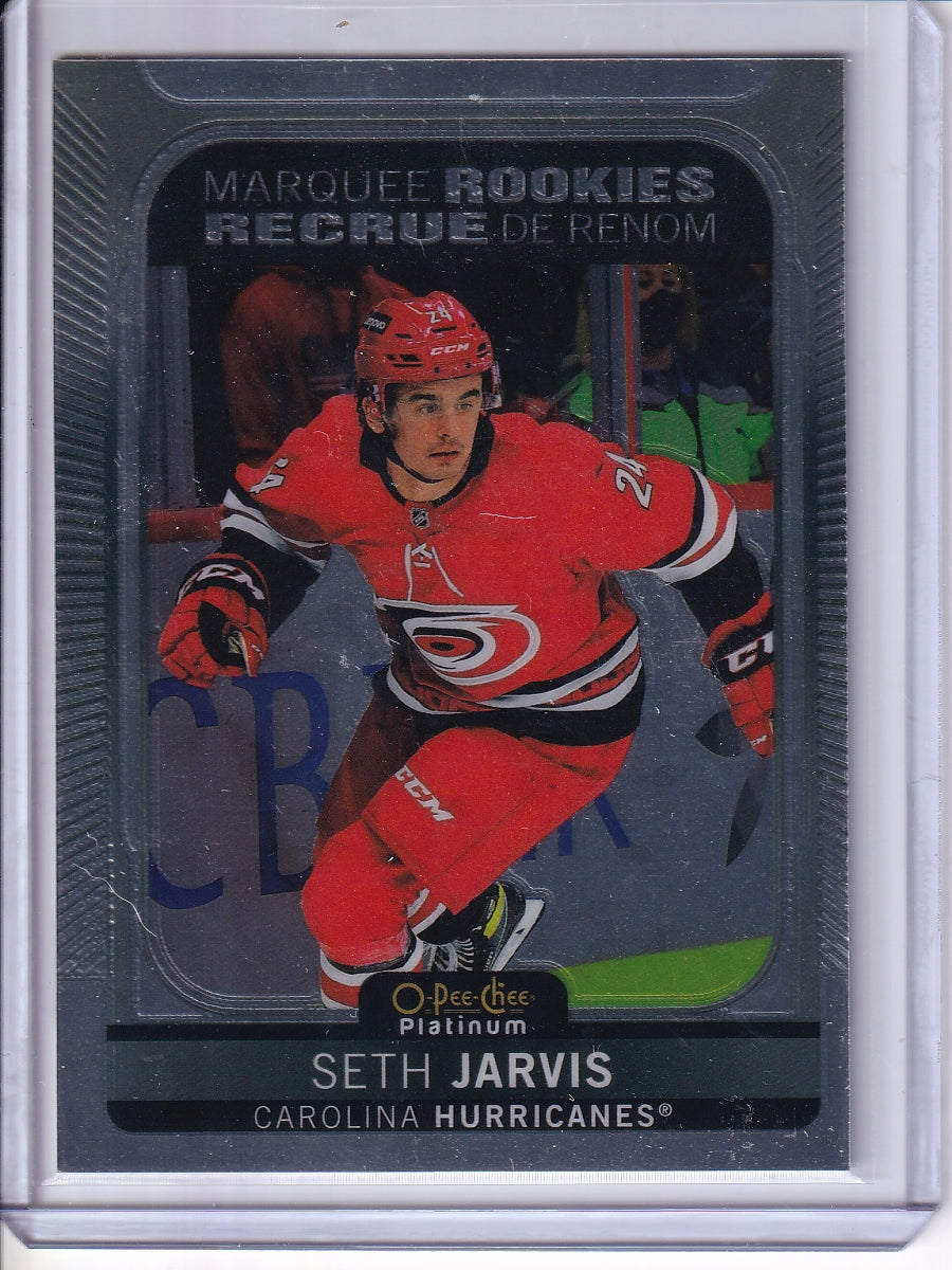 2021-22 O-Pee-Chee Platinum #284 Seth Jarvis