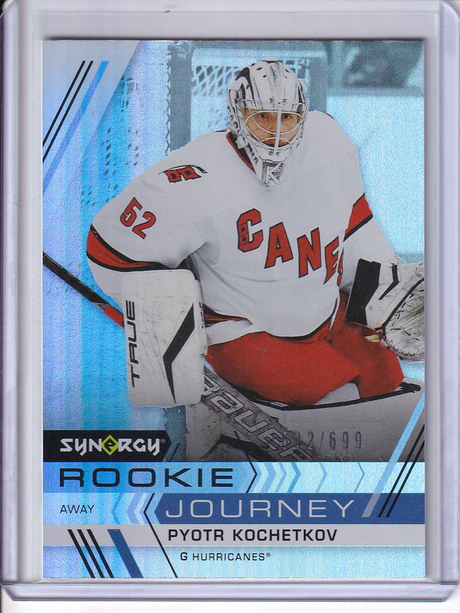 2022-23 Upper Deck Synergy #RJ-12 Pyotr Kochetkov Rookie Journey Away #/699