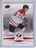 2014 Upper Deck Team Canada Juniors #53 Curtis Lazar Exclusives #/199