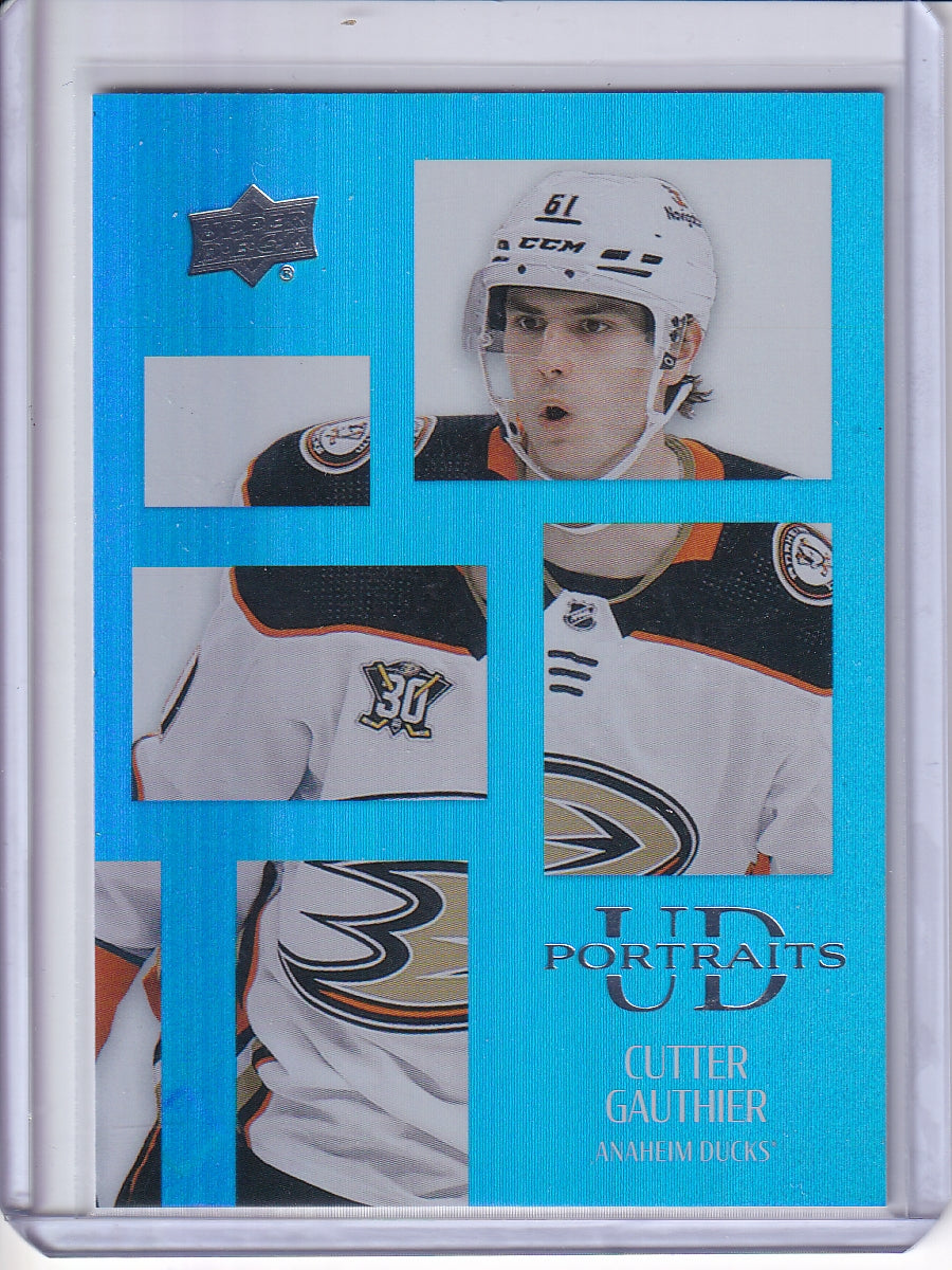 2024-25 Upper Deck #P34 Cutter Gauthier UD Portraits