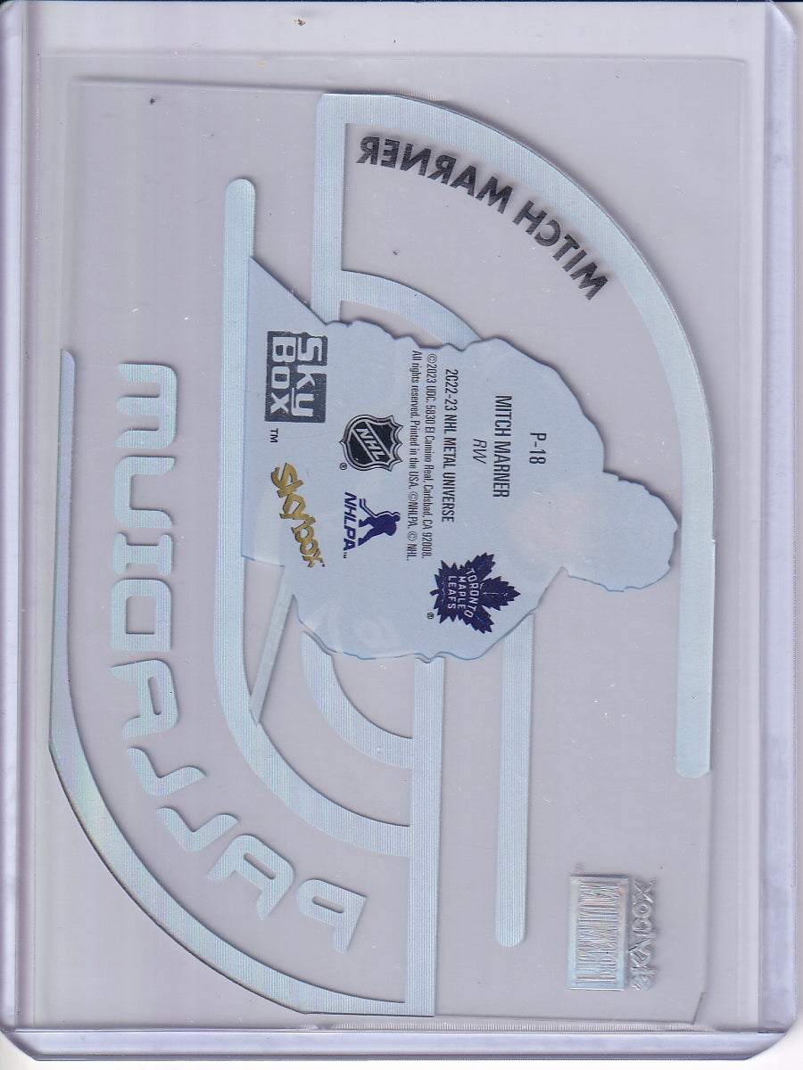 2022-23 SkyBox Metal Universe #P-18 Mitch Marner Palladium