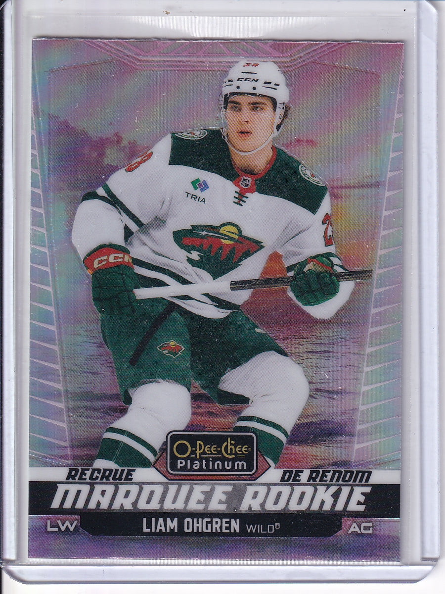 2024-25 O-Pee-Chee Platinum #235 Liam Ohgren Sunset