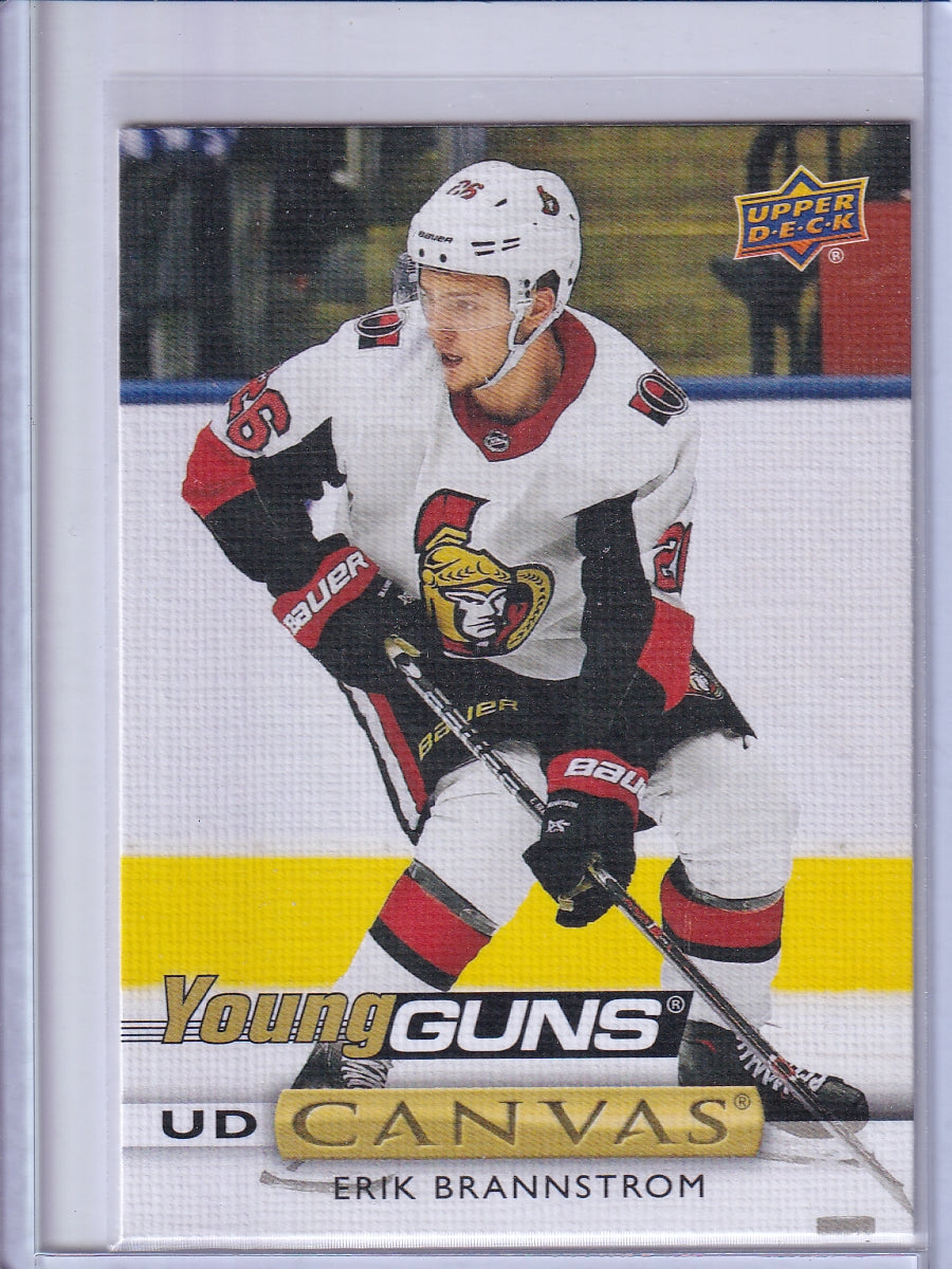 2019-20 Upper Deck #C106 Erik Brannstrom UD Canvas