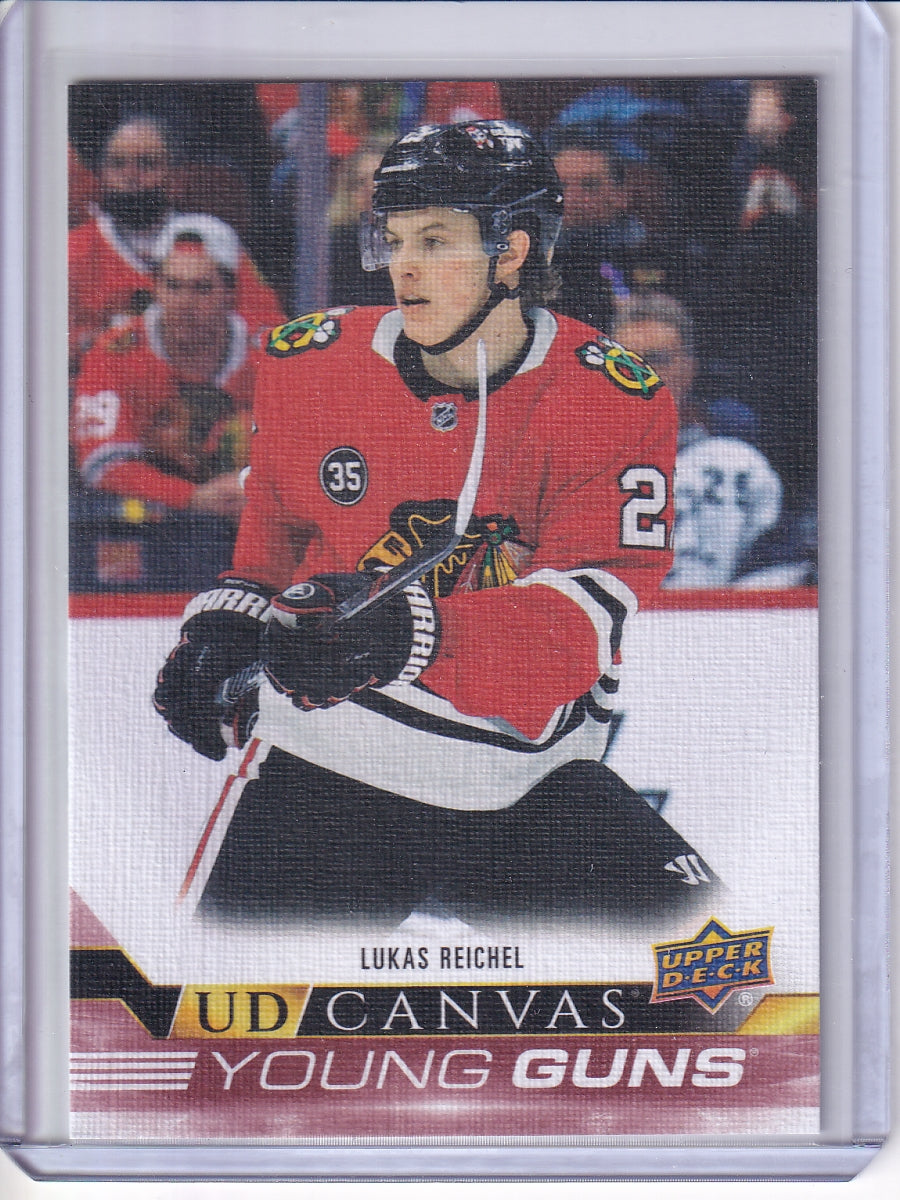 2022-23 Upper Deck #C110 Lukas Reichel UD Canvas
