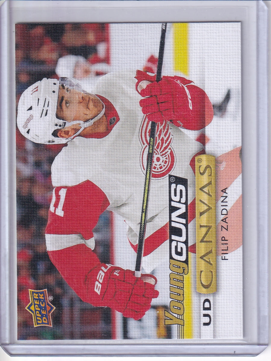 2019-20 Upper Deck #C104 Filip Zadina UD Canvas