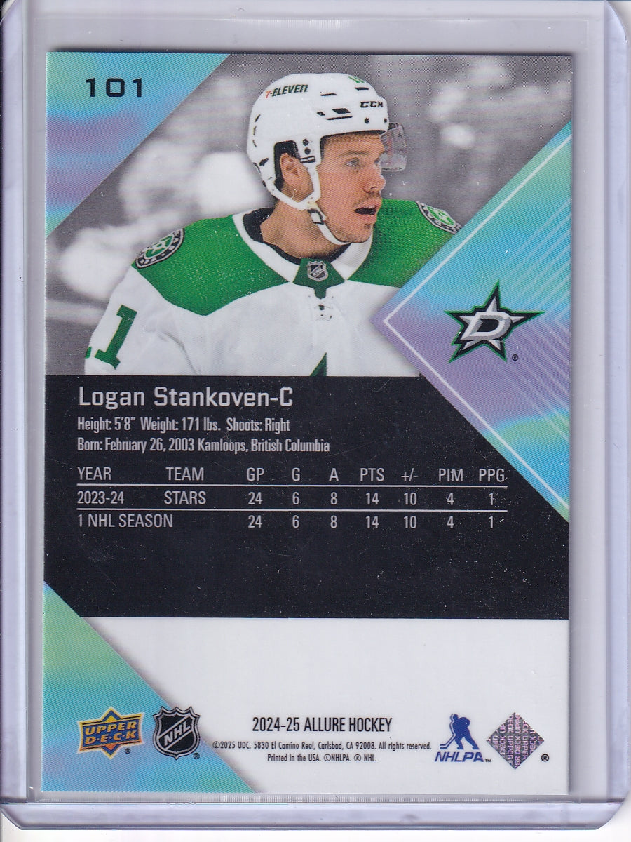 2024-25 Upper Deck Allure #101 Logan Stankoven