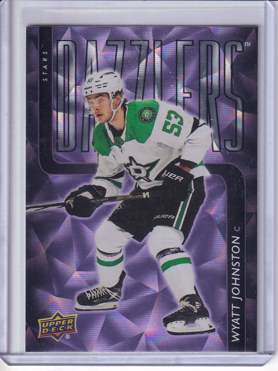2025-26 Upper Deck #DZ-95 Wyatt Johnston Dazzlers Holiday Easter