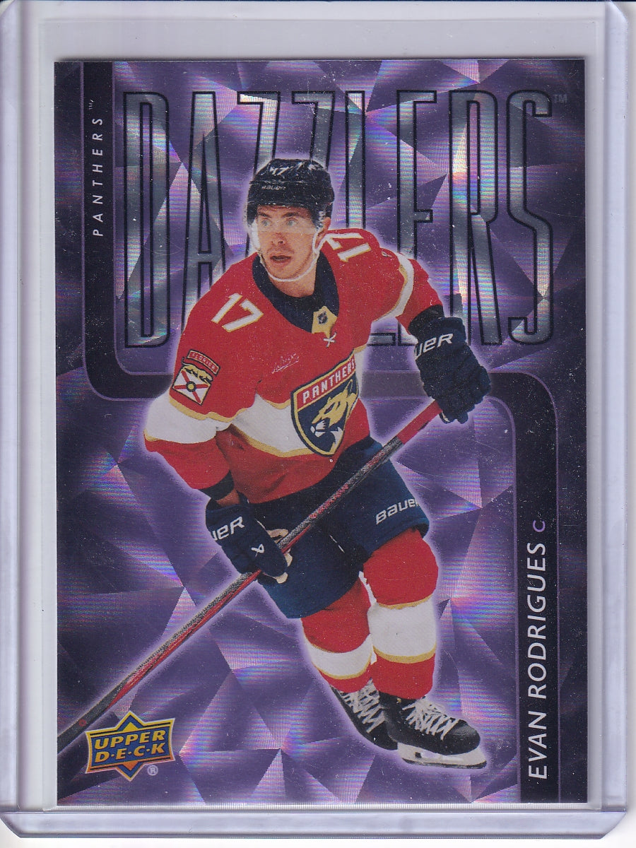2025-26 Upper Deck #DZ-88 Evan Rodrigues Dazzlers Holiday Easter
