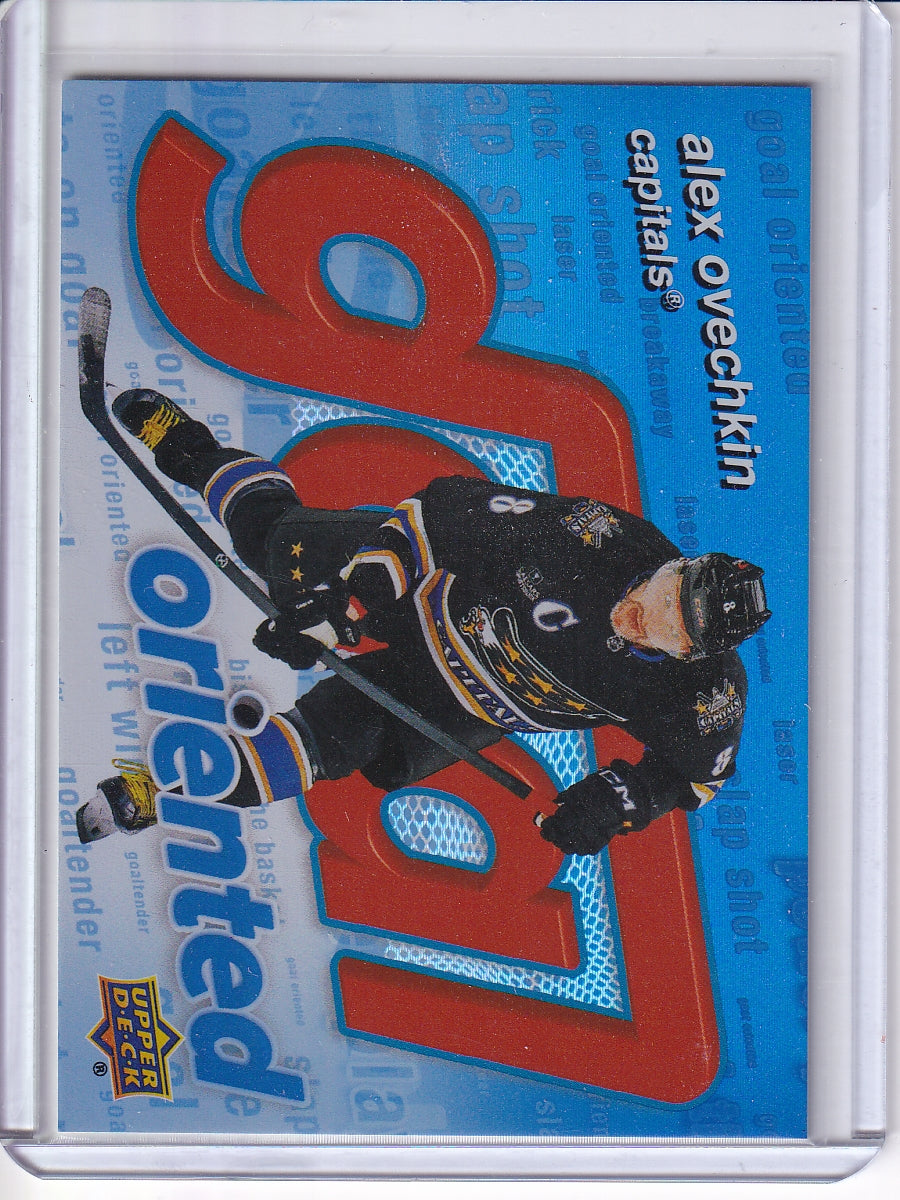 2025-26 Upper Deck #GO-8 Alex Ovechkin Goal Oriented
