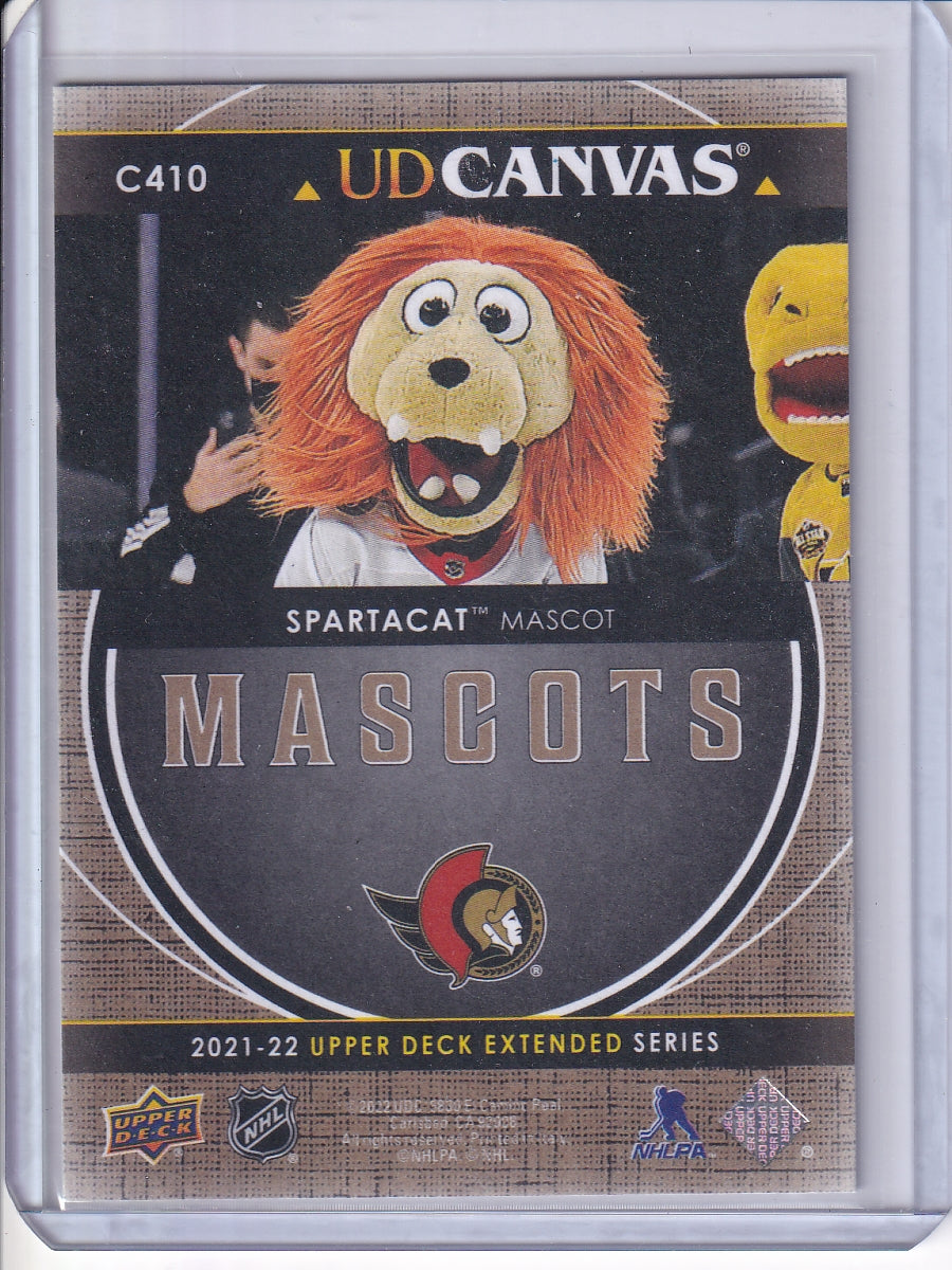 2021-22 Upper Deck #C410 Spartacat UD Canvas