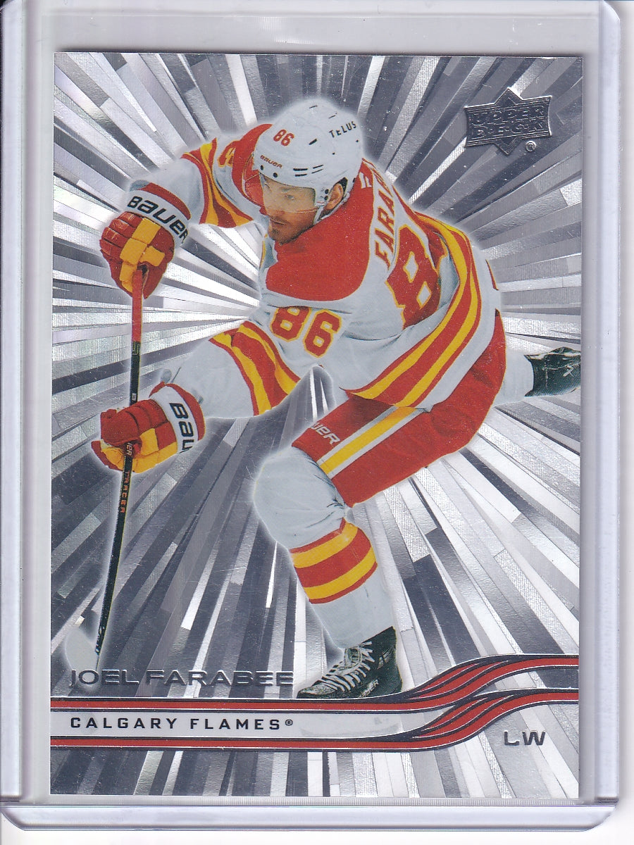 2025-26 Upper Deck #272 Joel Farabee Outburst Silver