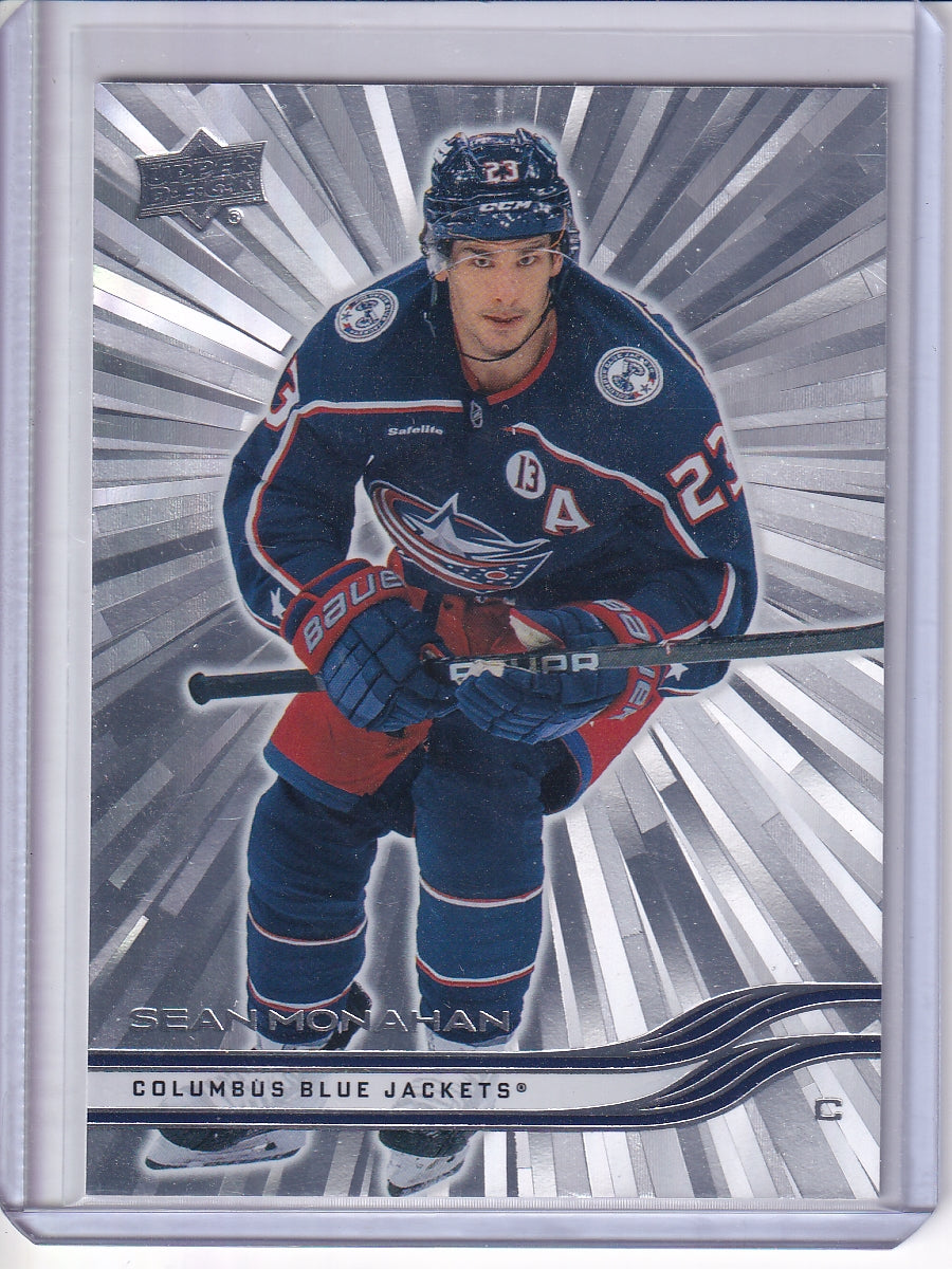 2025-26 Sean Monahan Upper Deck Series 1 Hockey Outburst #45
