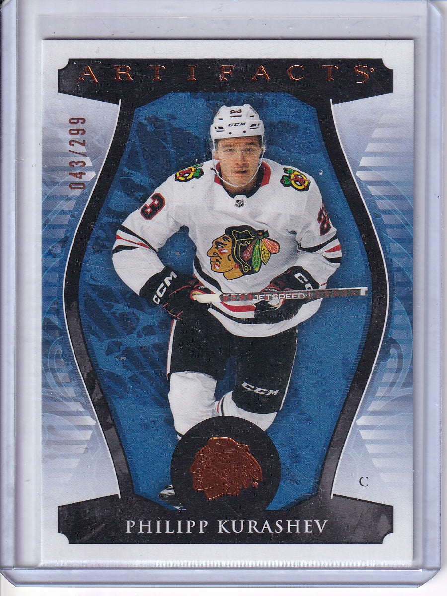 2023-24 Upper Deck Artifacts #4 Philipp Kurashev Copper #/299