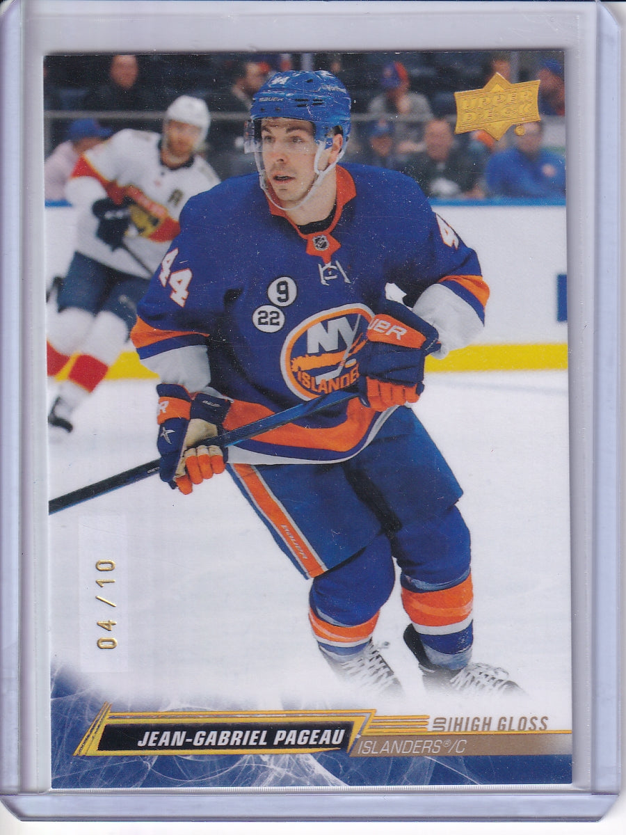 2022-23 Upper Deck #367 Jean-Gabriel Pageau High Gloss 4/10