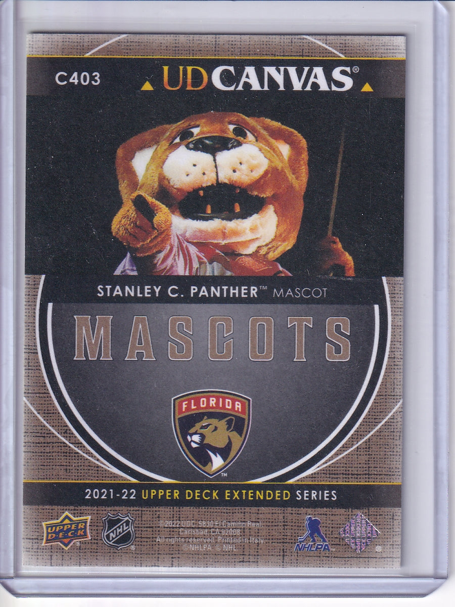 2021-22 Upper Deck #C403 Stanley C. Panther UD Canvas