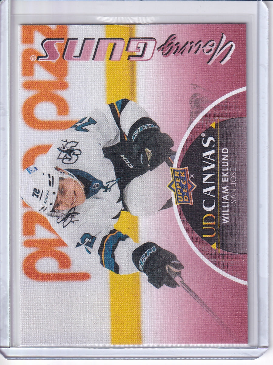 2021-22 Upper Deck #C234 William Eklund UD Canvas