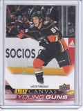 2022-23 Upper Deck #C98 Jacob Perreault UD Canvas