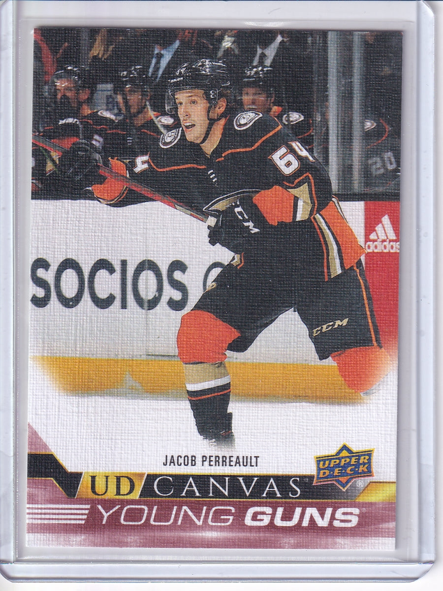 2022-23 Upper Deck #C98 Jacob Perreault UD Canvas