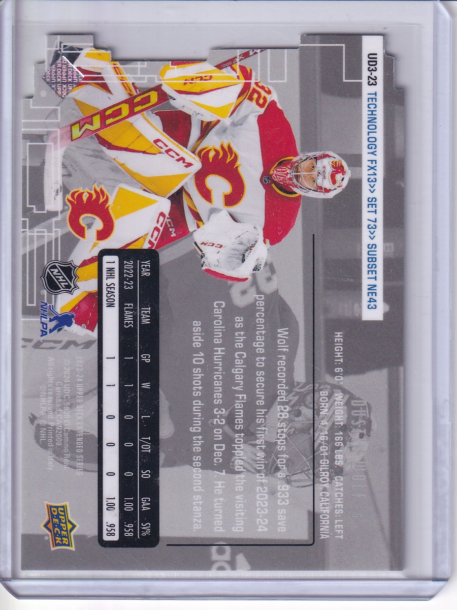 2023-24 Upper Deck #UD3-23 Dustin Wolf 1998-99 UD3