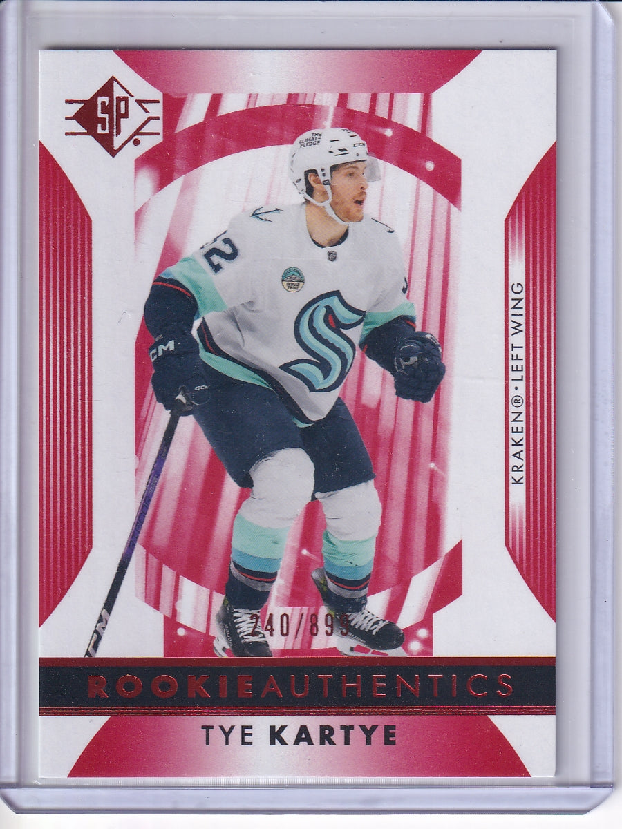 2023-24 SP #137 Tye Kartye Red #/899