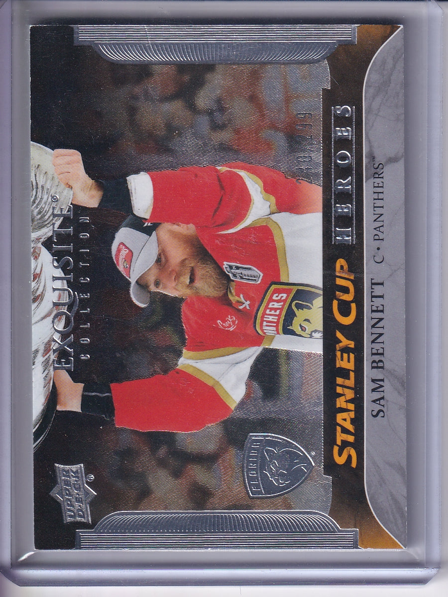 2025-26 UD Exquisite Collection #ESC-SB Sam Bennett Stanley Cup Heroes