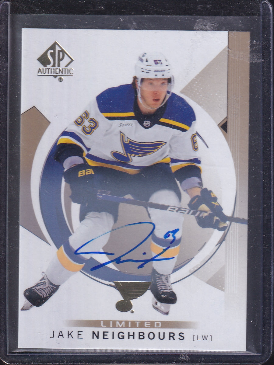 2024-25 SP Authentic #72 Jake Neighbours Auto Limited
