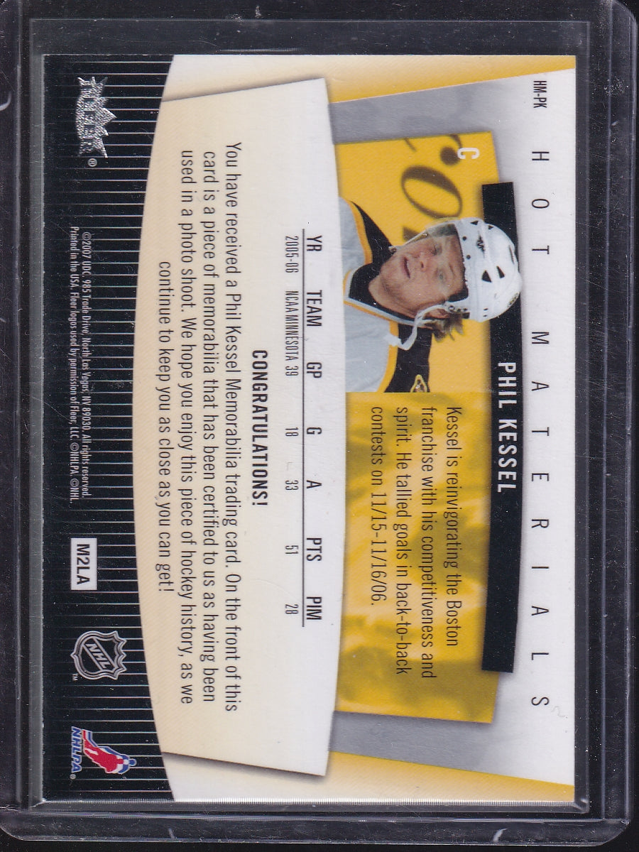 2005-06 Fleer Hot Prospects Phil Kessel #HM-PK