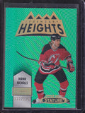 2021-22 Upper Deck Stature #LH-3 Bernie Nicholls Legendary Heights Green #/125