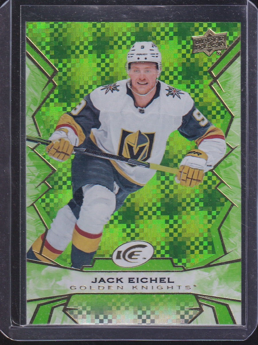 2022-23 Upper Deck Ice #84 Jack Eichel Green