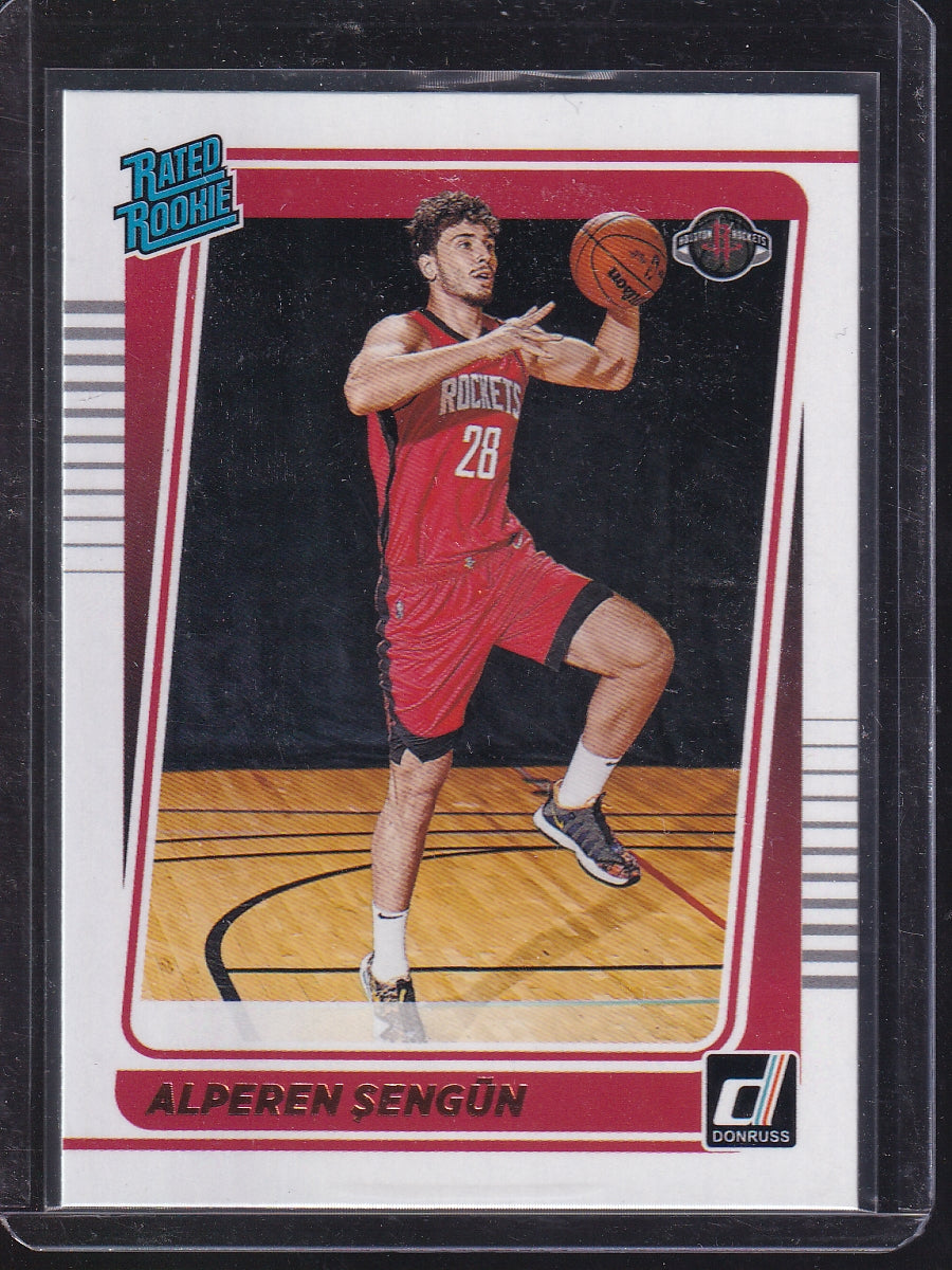2021-22 Donruss #219 Alperen Sengun Rated Rookies Choice