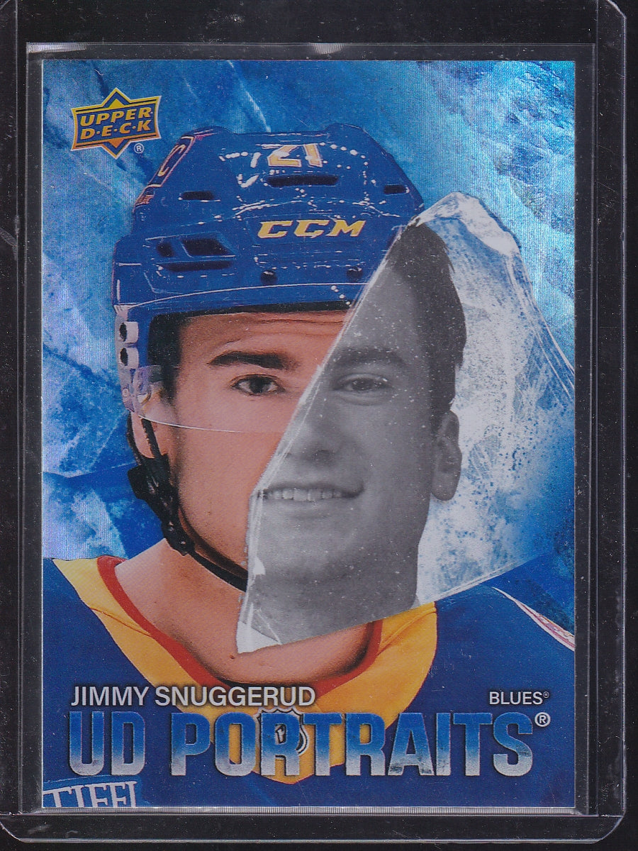 2025-26 Upper Deck #P-38 Jimmy Snuggerud UD Portraits