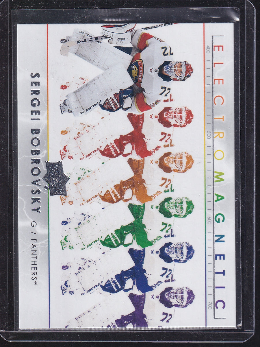 2021-22 Upper Deck #EM-21 Sergei Bobrovsky Electromagnetic