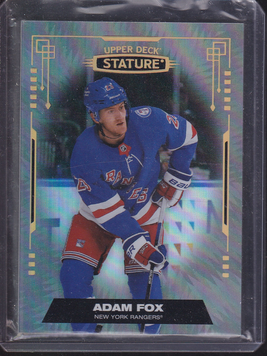 2021-22 Upper Deck Stature #16 Adam Fox