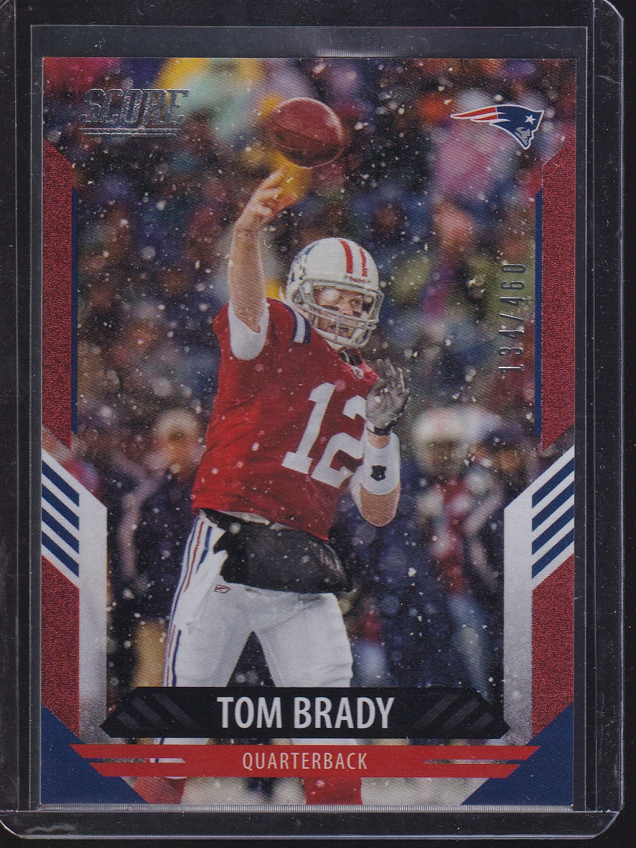 2021 Score #288 Tom Brady Red 134/460