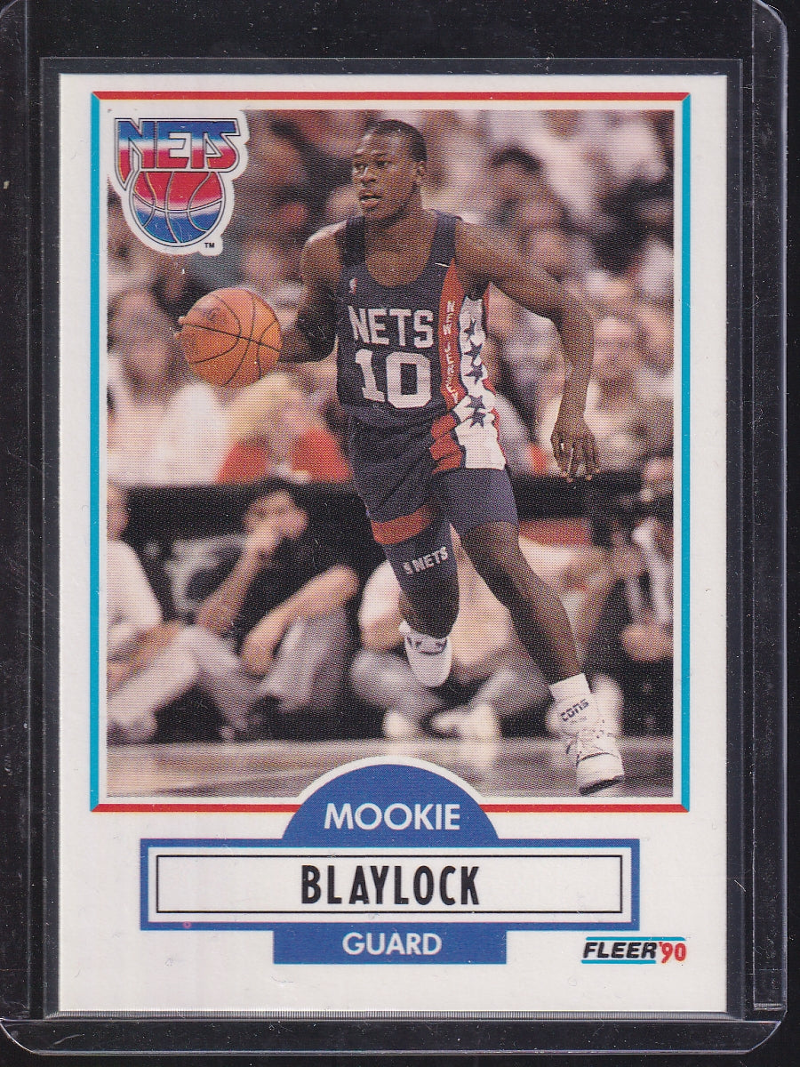 1990-91 Fleer #117 Mookie Blaylock