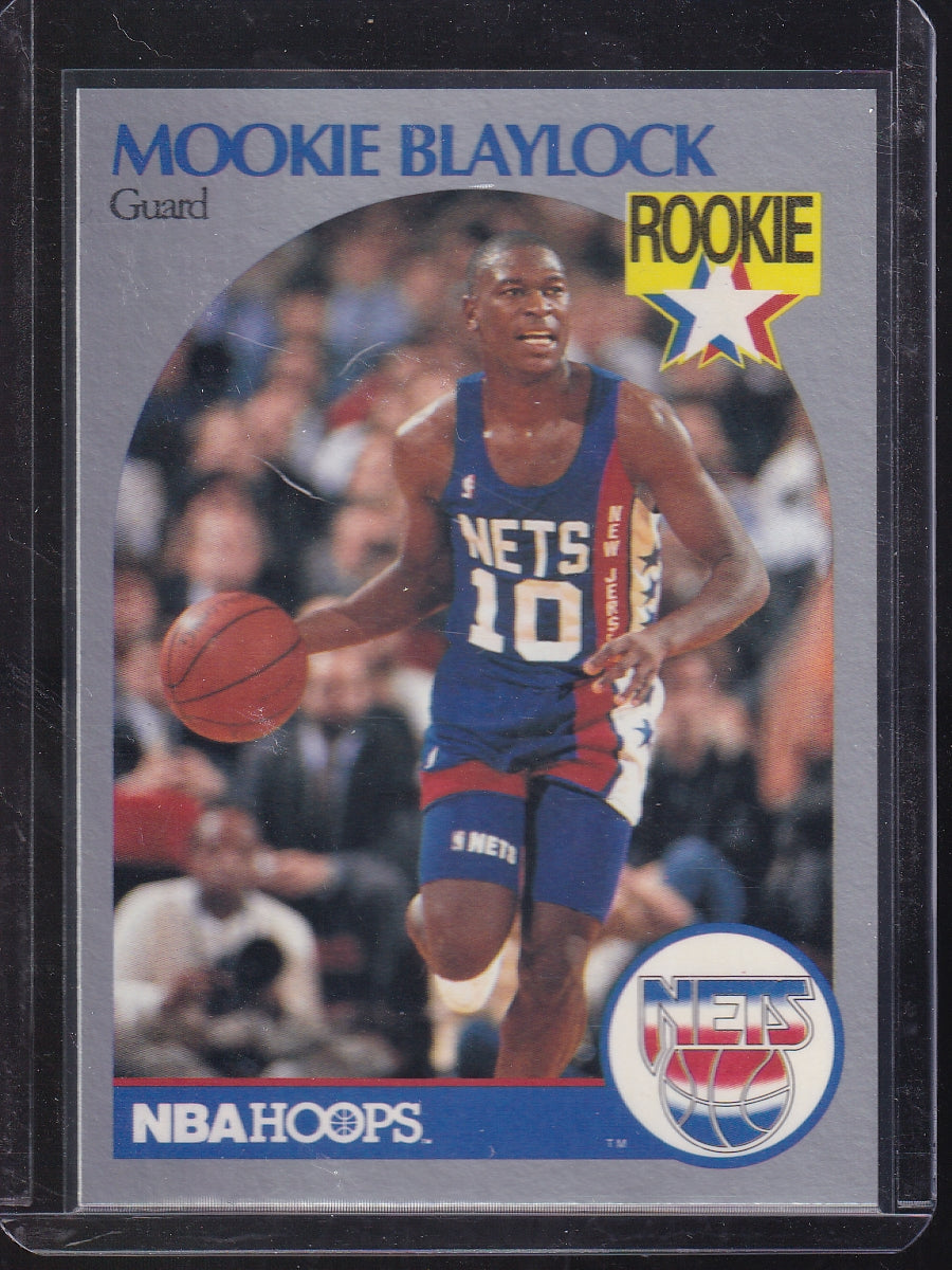 1990 Hoops Team Night New Jersey Nets #NNO Mookie Blaylock