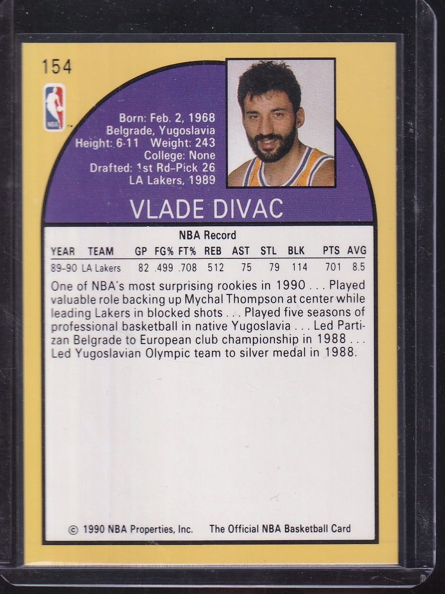 1990-91 Hoops #154 Vlade Divac