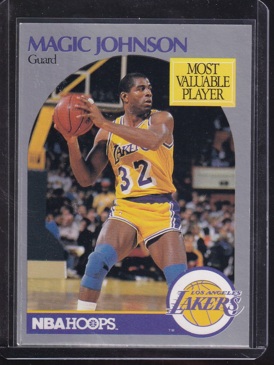 1990-91 Hoops #157 Magic Johnson