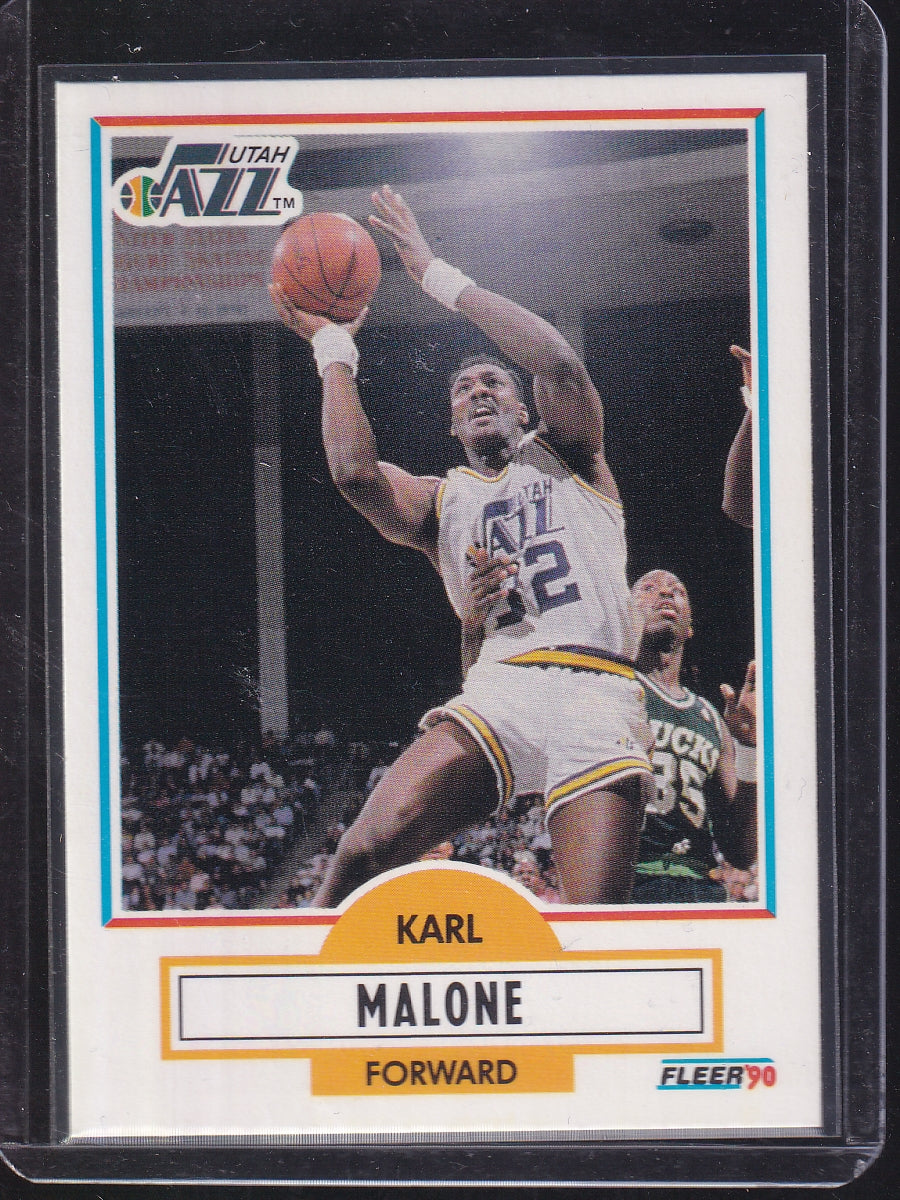 1990-91 Fleer #188 Karl Malone