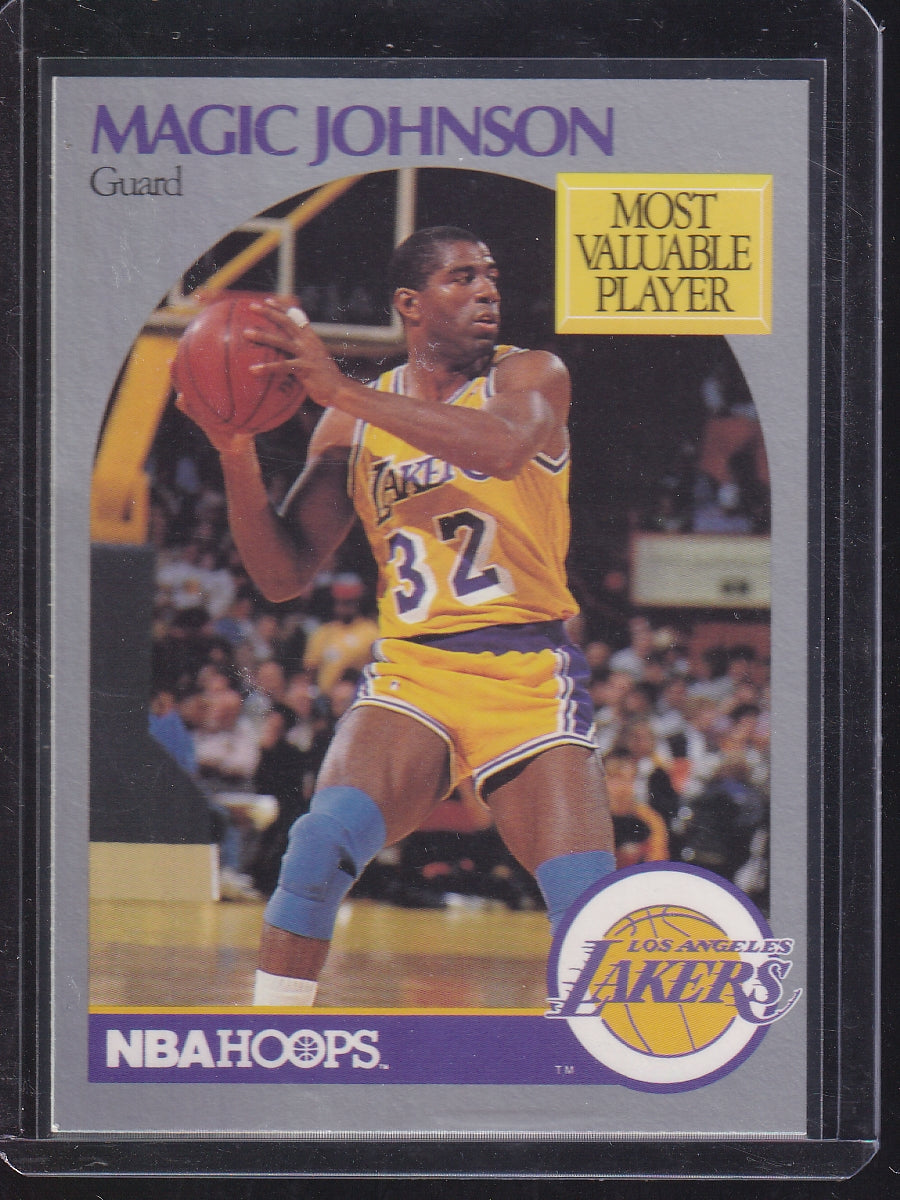 1990-91 Hoops #157 Magic Johnson