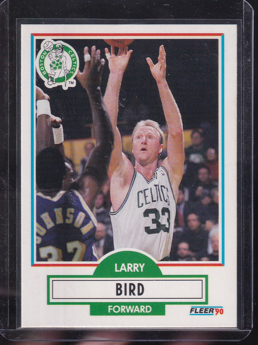 1990-91 Fleer #8 Larry Bird