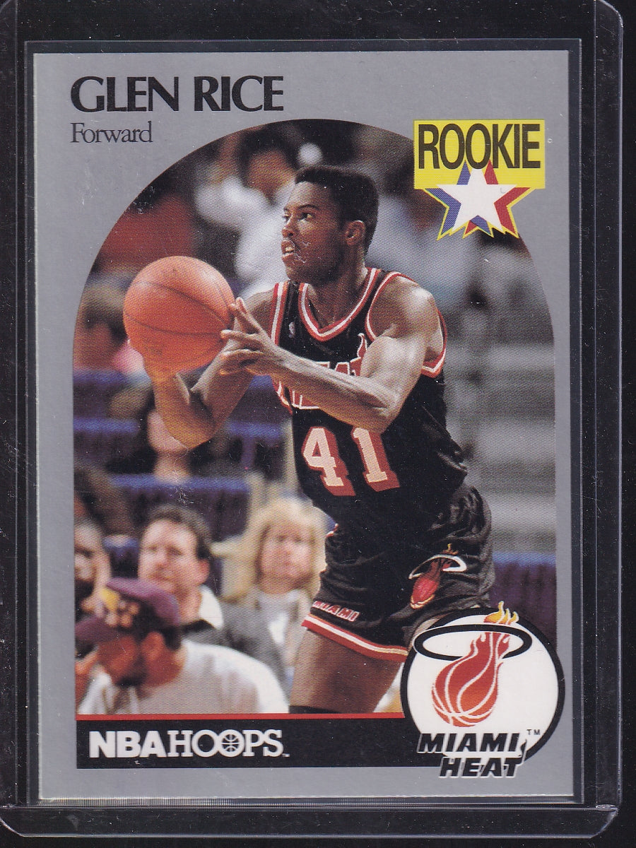 1990-91 Hoops #168 Glen Rice