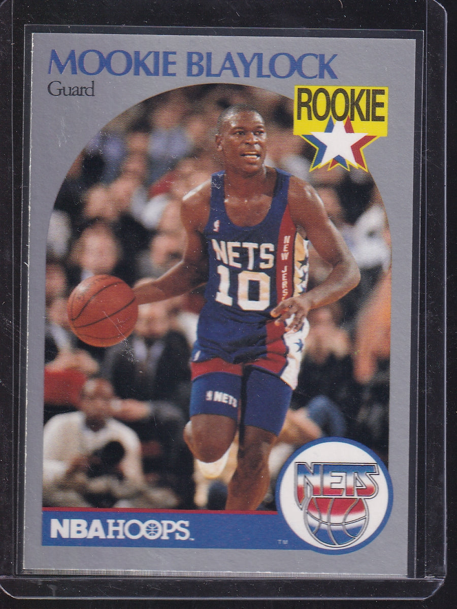 1990 Hoops Team Night New Jersey Nets #NNO Mookie Blaylock