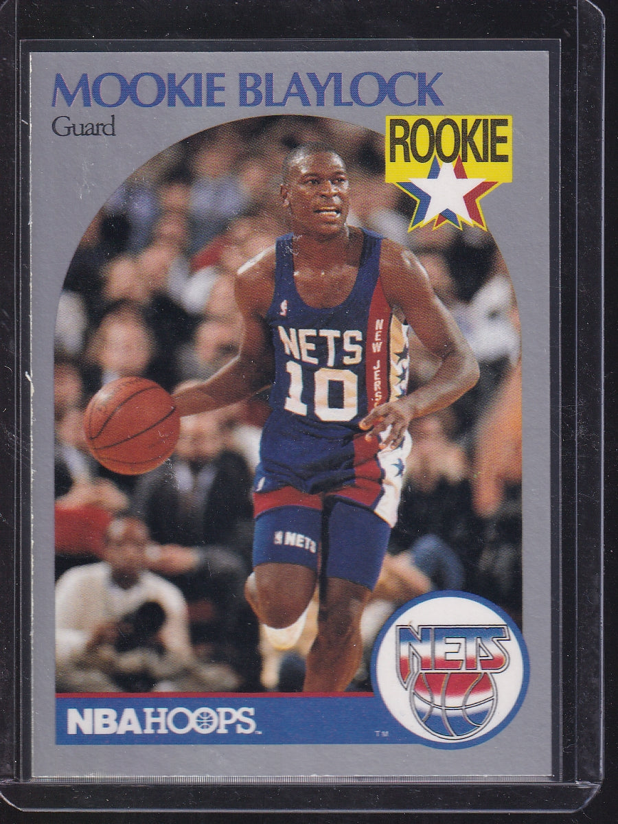 1990 Hoops Team Night New Jersey Nets #NNO Mookie Blaylock