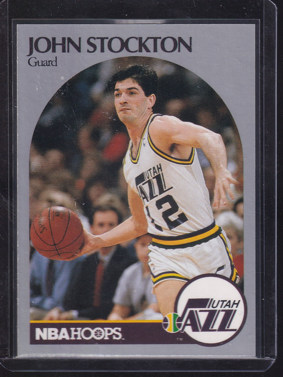 1990-91 Hoops #294 John Stockton