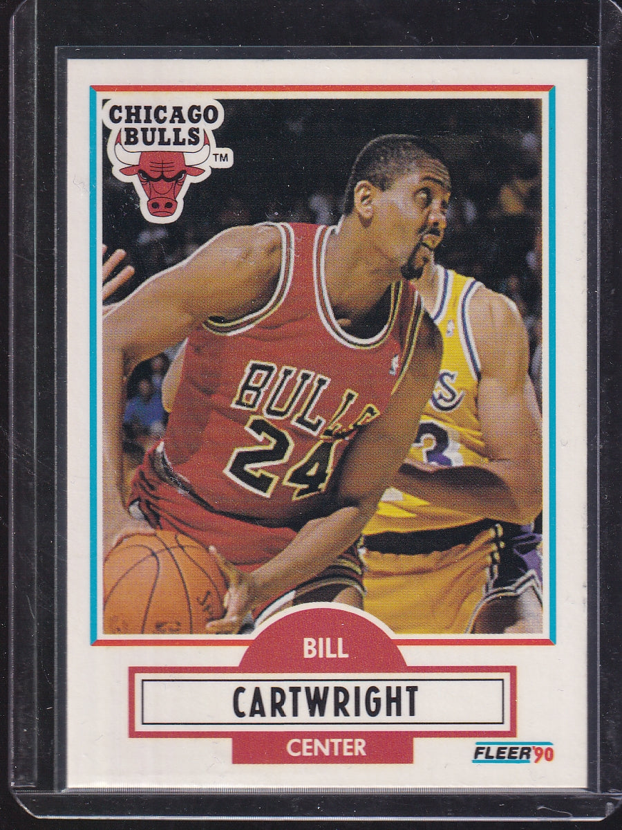 1990-91 Fleer #23c Bill Cartwright