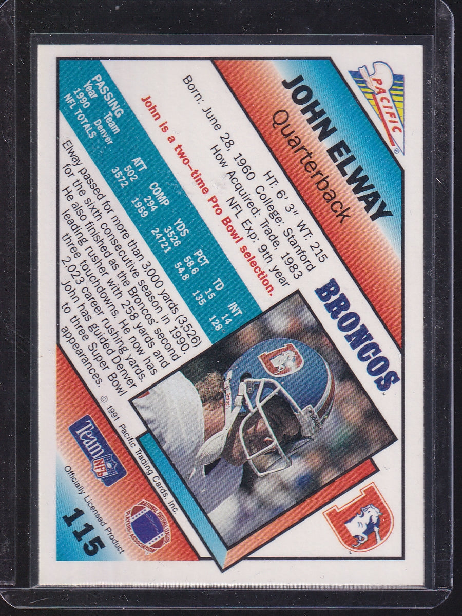 1991 Pacific #115 John Elway