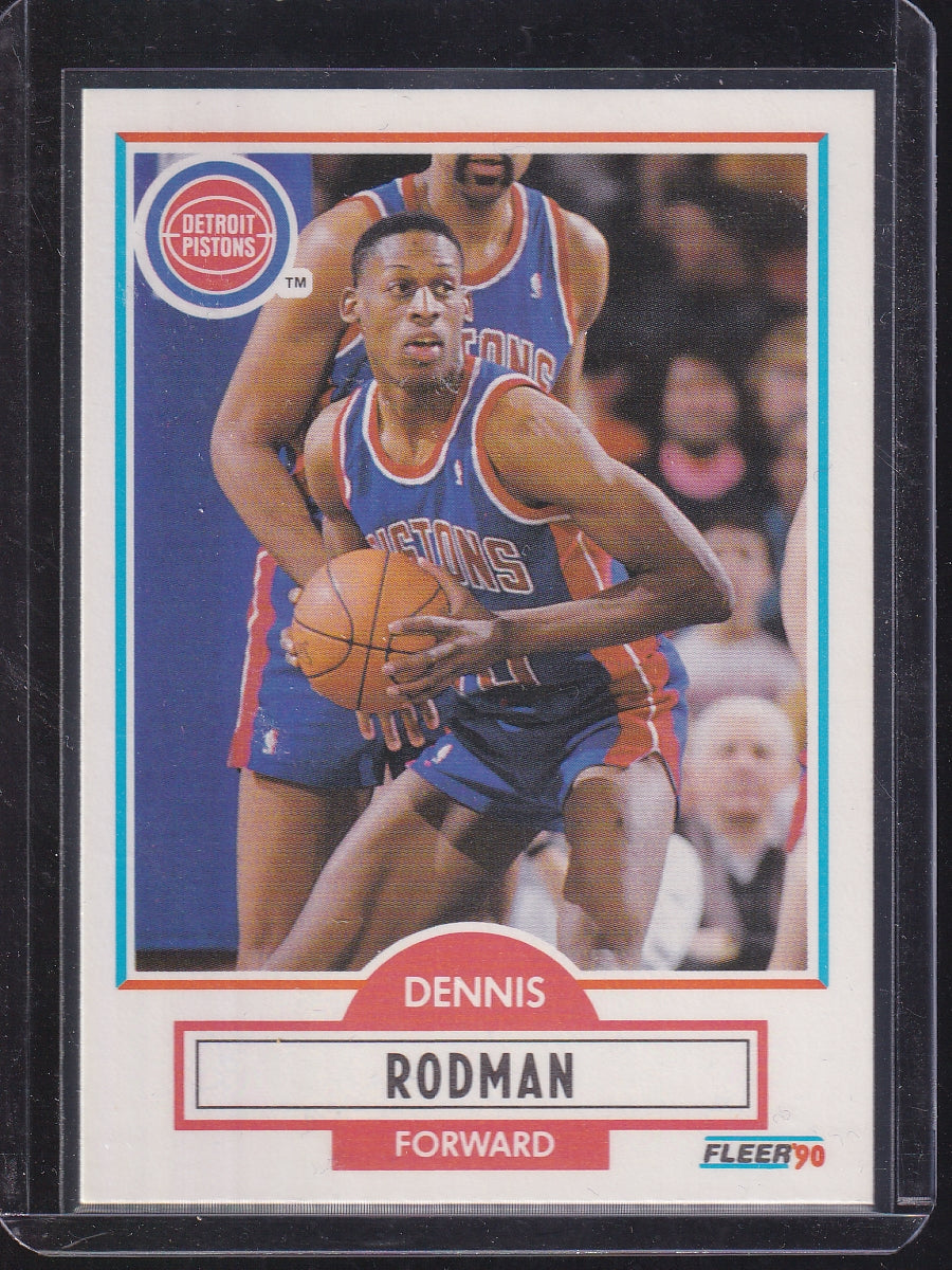 1990-91 Fleer #59 Dennis Rodman