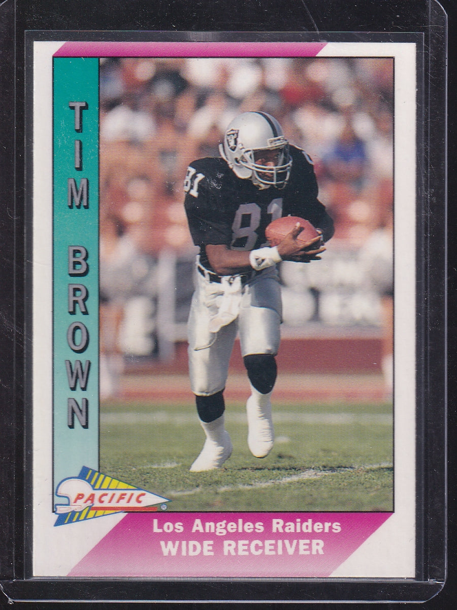 1991 Pacific #228a Tim Brown